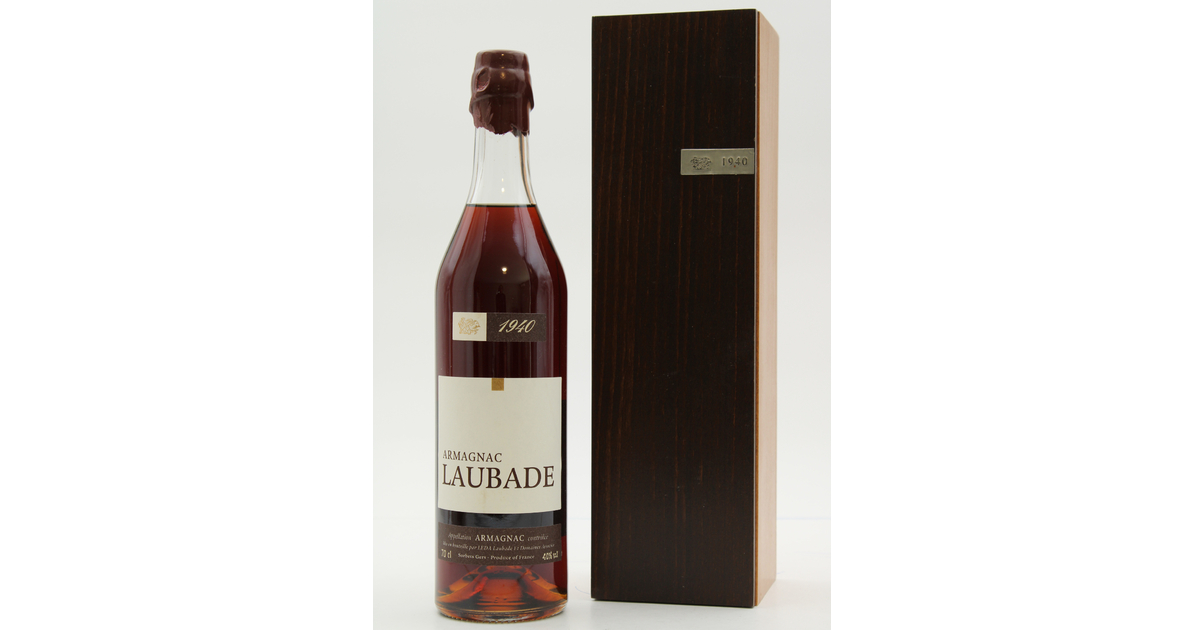 Armagnac Laubade 1940 - 70cl - Stephconti Vins & Spiritueux